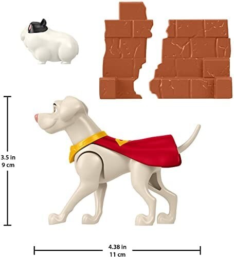 Pré-escola Toy Fisher-price Dc League Of Super-pets De 3 Ano