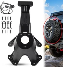 Dasbecan Spare Tire Holder Bracket Tire Carrier Rack Compatible with Jeep