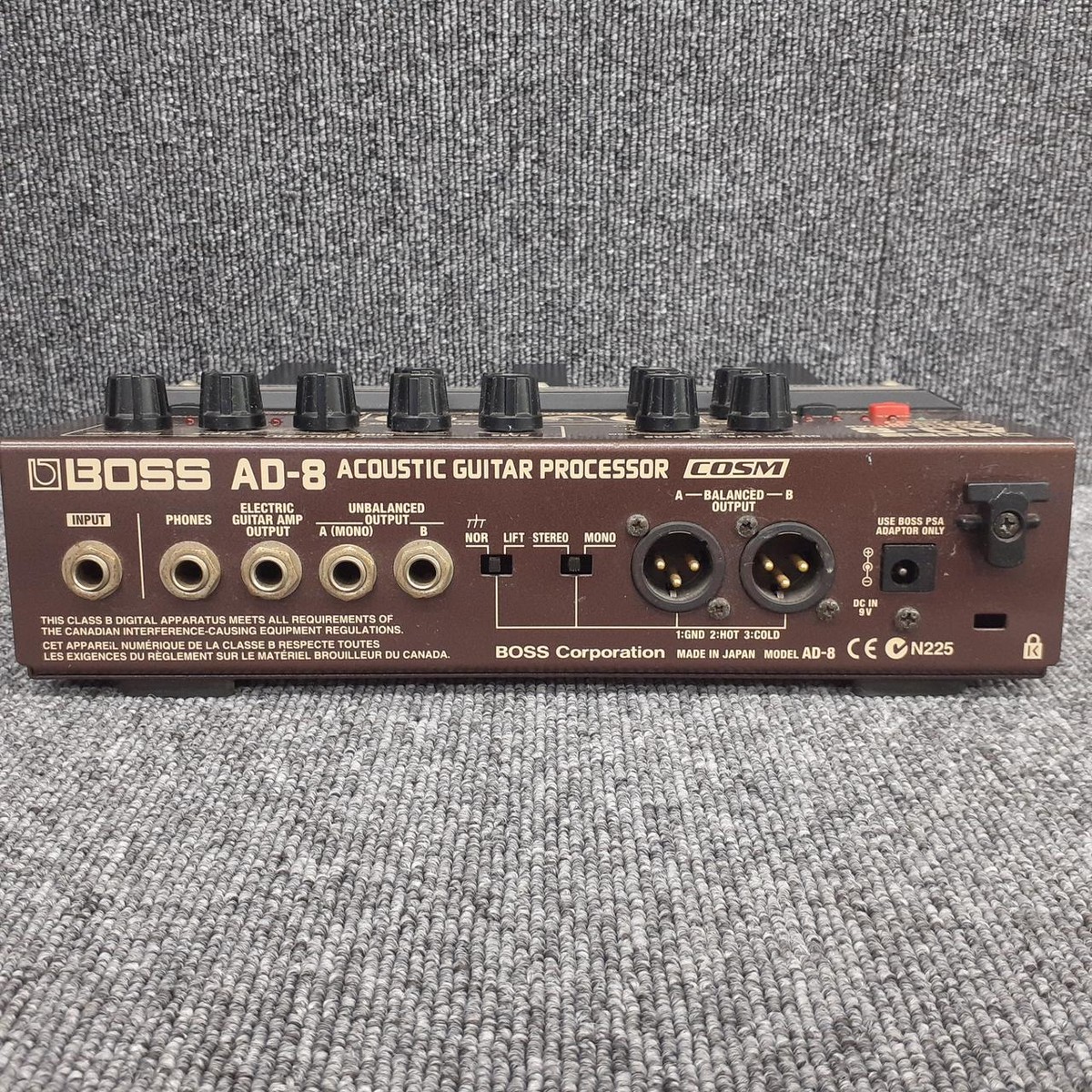希少‼︎ BOSS AD-8 acoustic guitar processor Boss AD-8 Acoustic Guitar Processor Pedal | Sweetwater