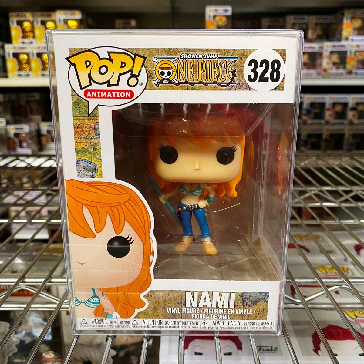 Funko Pop OnePiece : NAMI #328 Vinyl Figure 