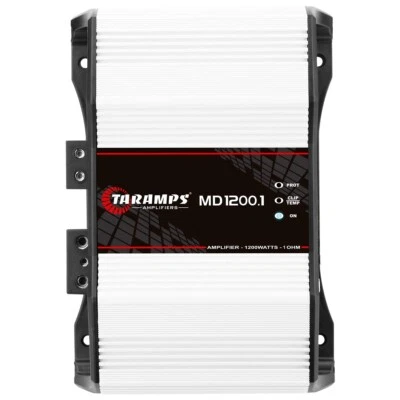 Taramps MD 1200.1 1 Channel 1200 Watts RMS Car Audio Amplifier 4Ohm