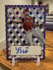 2022 Leaf Perfect Game Trent Caraway Prospect Auto #/7 - 2025 Lottery Pick