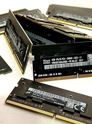 4GB DDR4 SO DIMM RAM | Arbeitsspeicher | 2666 und 2400 Mhz | Skhynix | Micron