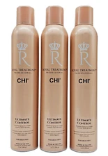 Chi Royal Treatment Ultimate Control Hair Spray 10 oz - Pack of 3