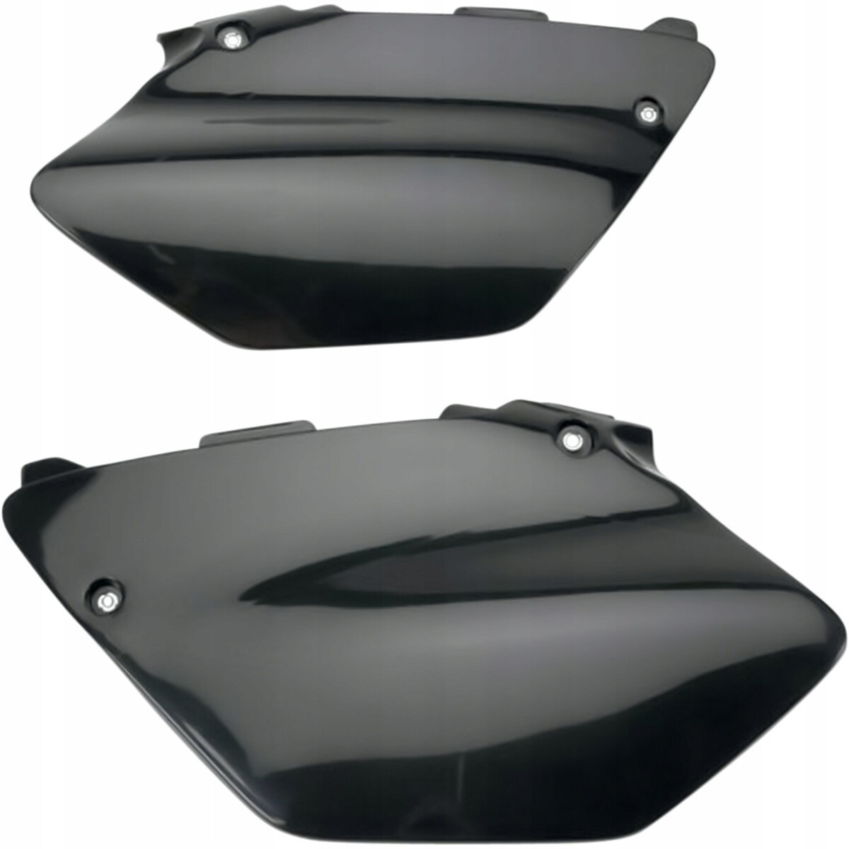 Panneaux arrière noir rigide YAMAHA YZ 125/250 résistant aux chocs