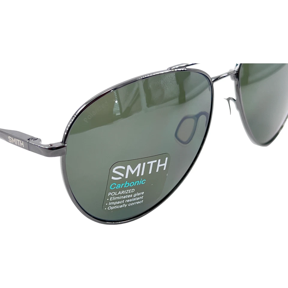Gafas de sol de aviador polarizadas Smith Optics Layback para hombre KJ1XN Dk Rutenio 60-15 Foto 4 de 4