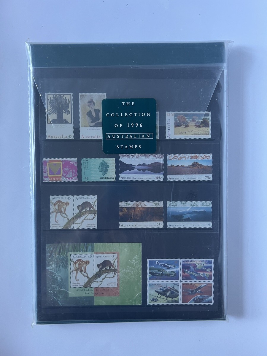 オーストラリア　スタンプとコレクションブック 1996 THE COLLECTION OF AUSTRALIAN STAMPS - DELUXE EDITION | eBay