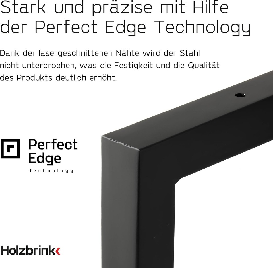 HOLZBRINK 2x Console Murale pour Vasque, Support Stable Design