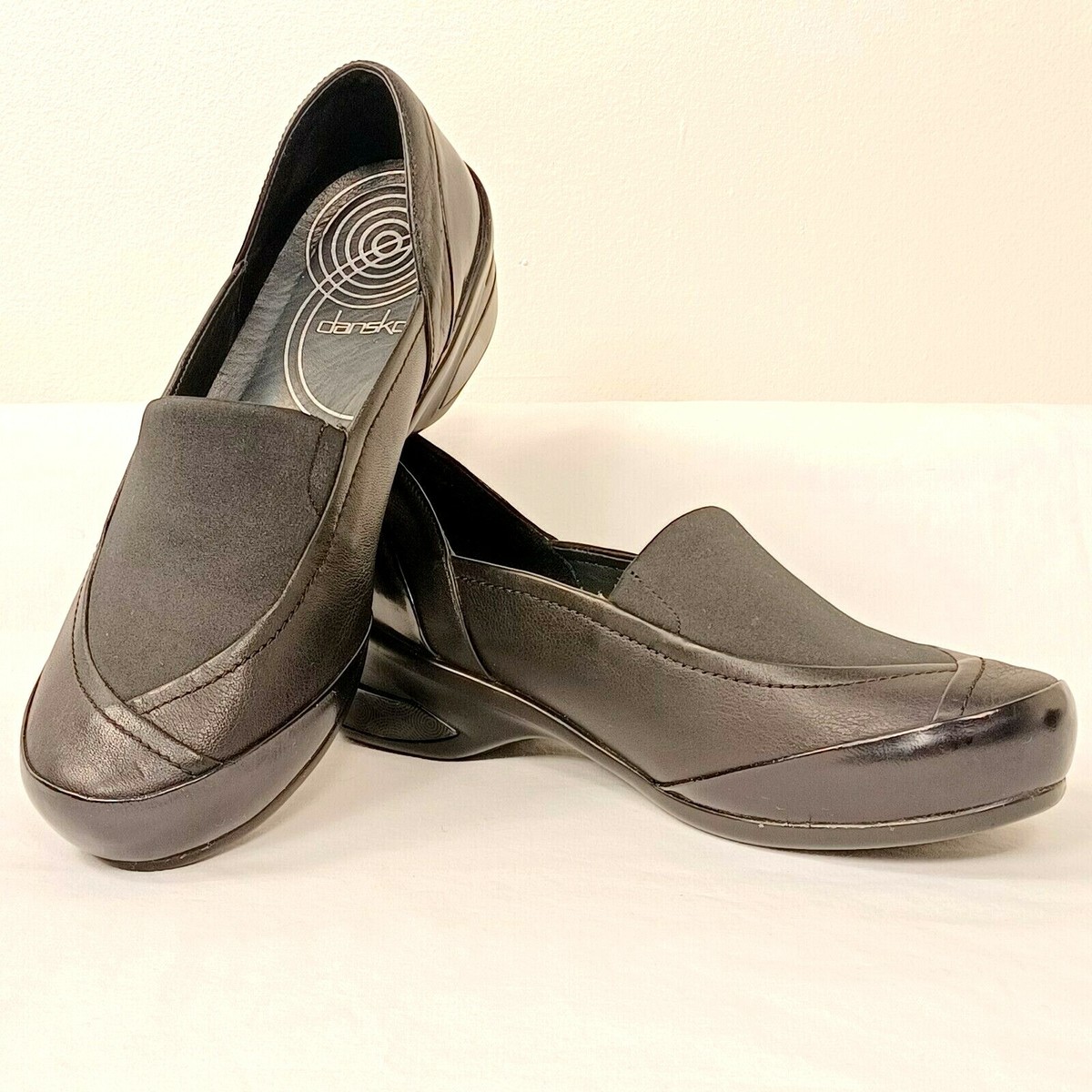 Dansko Black Size 39 (Us 8.5) Womans Slip On Shoe | eBay