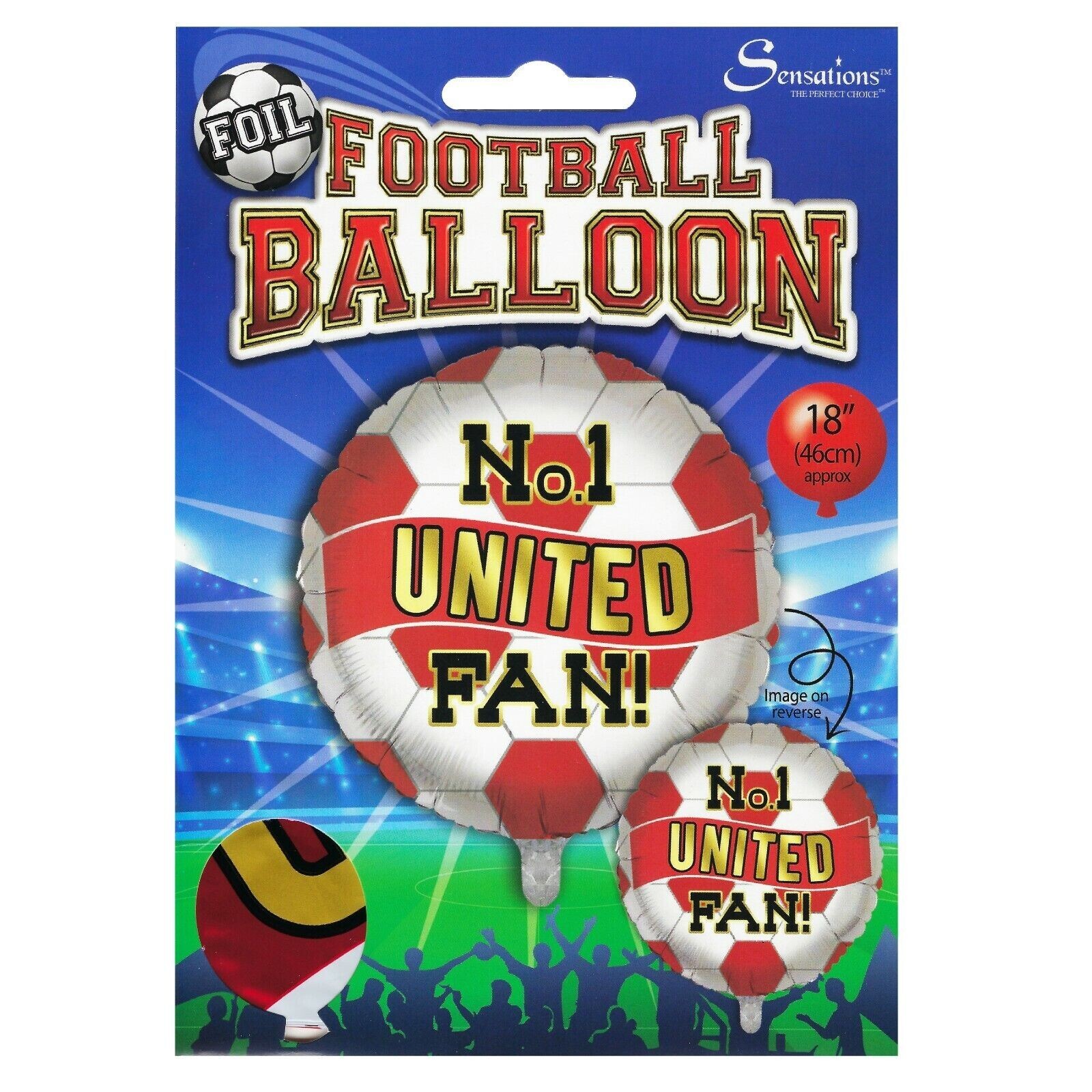 Manchester United Balloon 18" 46cm Party Football Man Utd Birthday