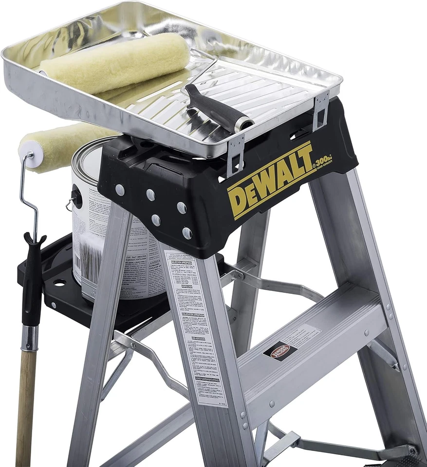 Escalera de aluminio DEWALT DXL2010-02 2 ft 300 lb capacidad de carga tipo IA alcance Foto 4 de 4