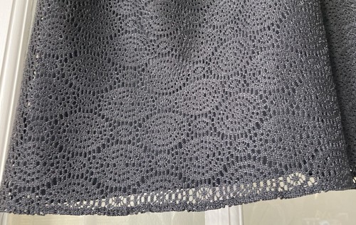 F & F Black Lace Lined Shift Dress - Size UK 14 - Picture 7 of 9