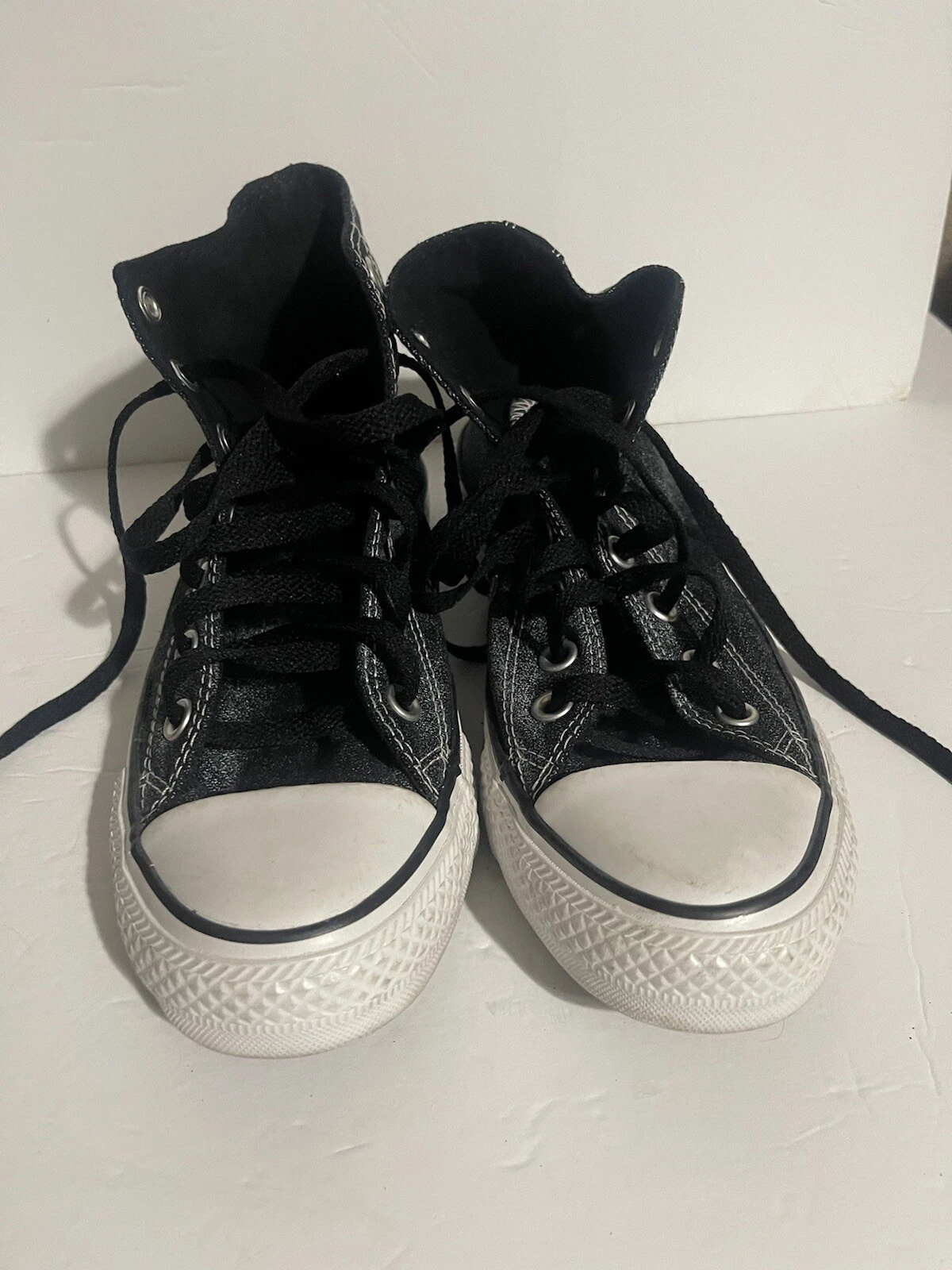 Sneaker denim nero Converse All Star Chuck Taylor taglia 7