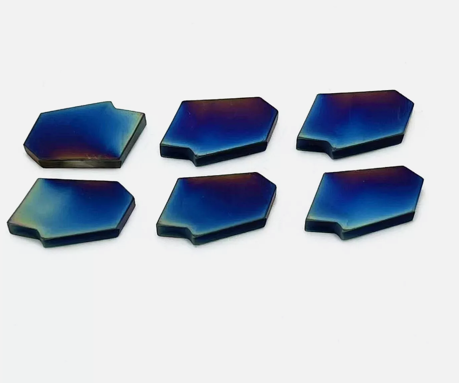 10PCS Nano blue SP300 Carbide Inserts grooving Lathe Tool grooving turning 3mm