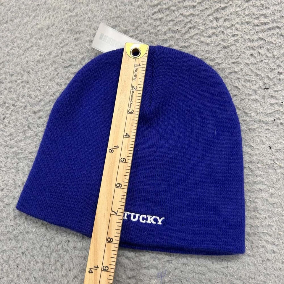 Kentucky Wildcats Hat Cap Mens Beanie One Size Captivating Blue Toboggan Sock Ha - Image 4 of 4