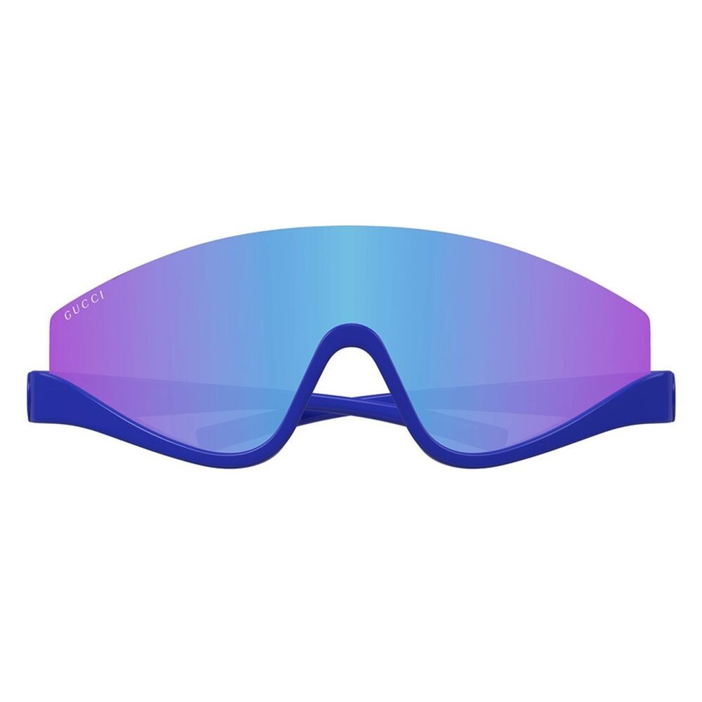 NEW GUCCI SHIELD SUNGLASSES GUCCI GG1650S 010 BLUE EYEWEAR  display picture 3