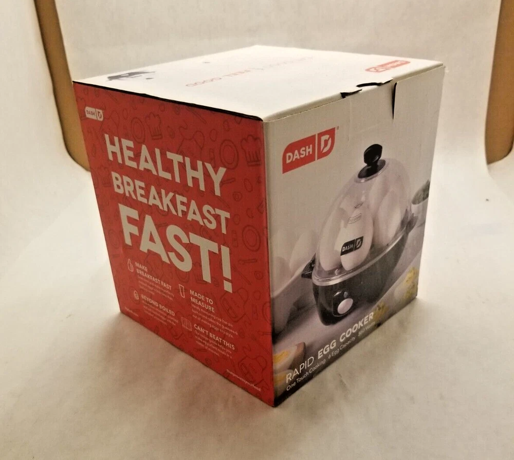 DASH Rapid Electric Egg Cooker for 6 Hard-Boiled Eggs