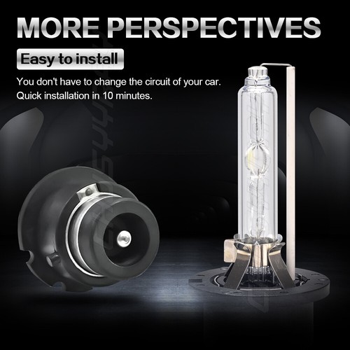 Para For Infiniti FX35 2006-2009 2010 2011 2012 faro HID + luz antiniebla Led 4x - Foto 11 di 12