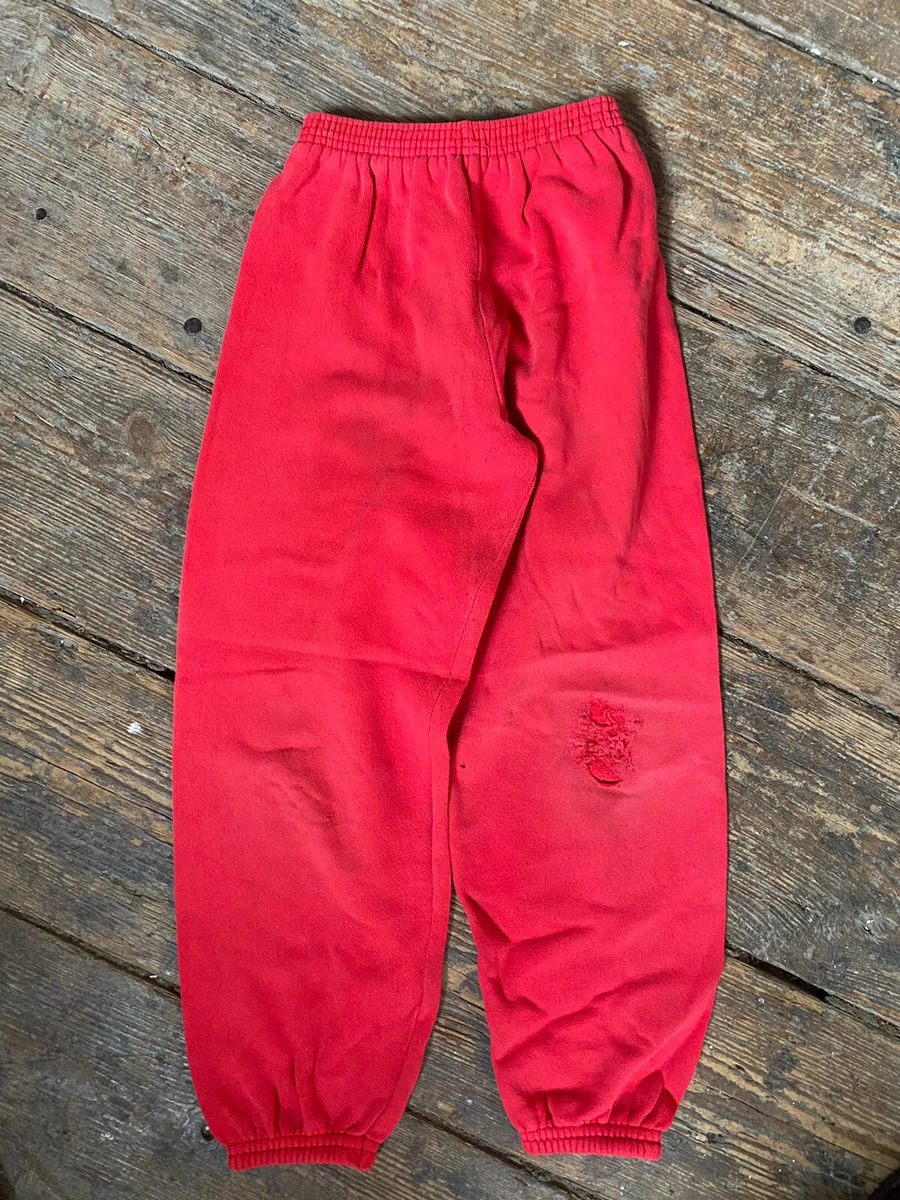Red hanes sweatpants sales