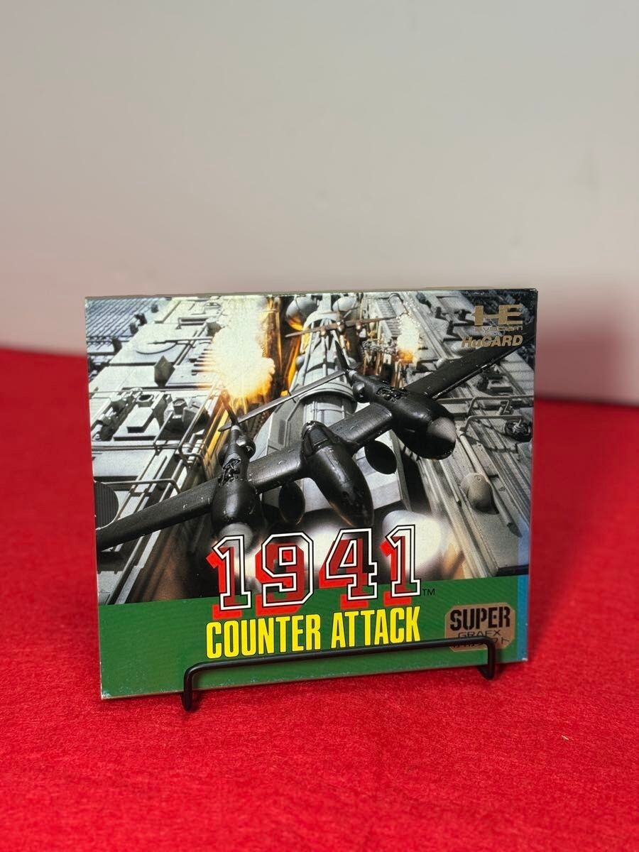 PC Engine 1941 Counter Attack NEC Hucard Super Grafx HUDSON Japan 