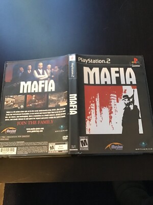 Mafia (Sony PlayStation 2, 2004) CIB W/Manual Tested