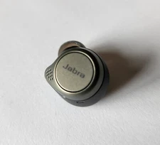 Unused Jabra Elite 75t True Wireless LEFT SIDE EARBUD ONLY - Titanium Black