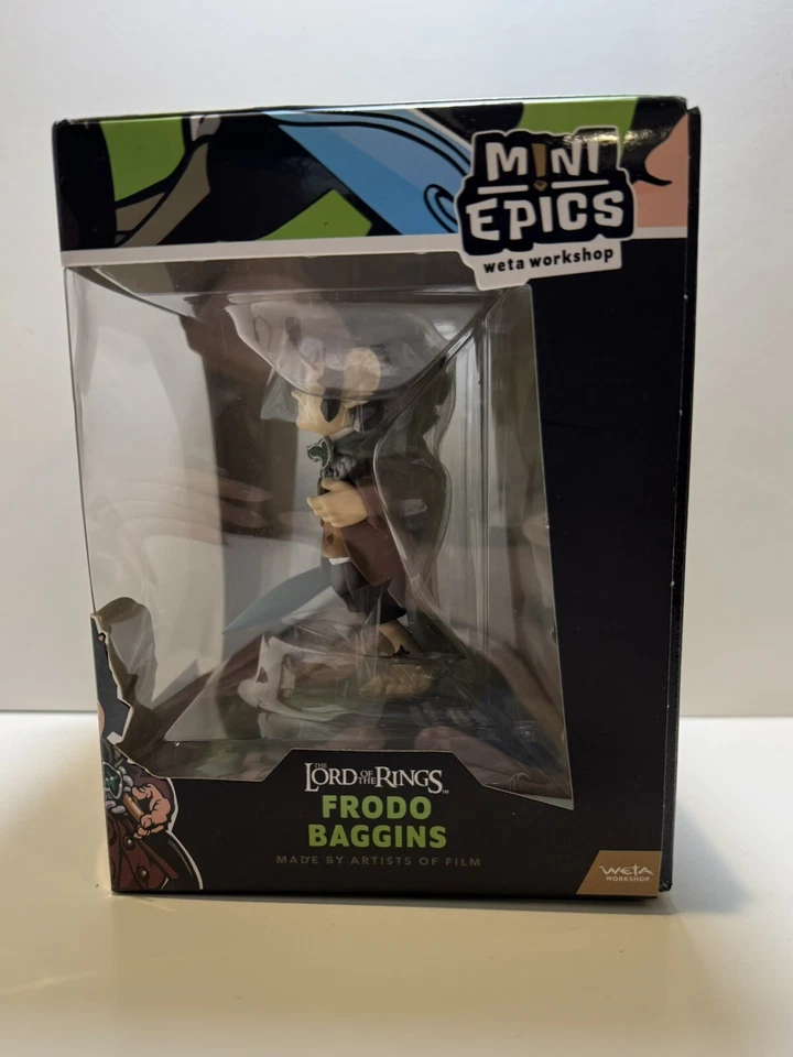 Mini Epics Lord Of The Rings Frodo Baggins Figure Loot Crate Exclusive 4” - Image 2 of 4