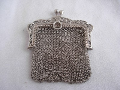 antique chain purse