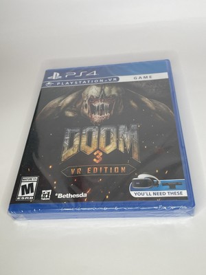 Doom 3: VR Edition Playstation 4 PS4 Brand New Factory Sealed