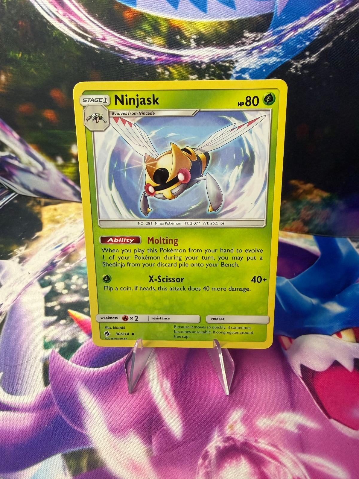 NINJASK 30/214 LOST THUNDER Uncommon Pokemon