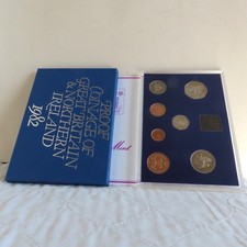 1982 ROYAL MINT 7 COIN PROOF SET - sealed/outer