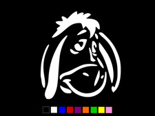 Adesivo EEEORE STENCIL Winnie Pooh vinile decalcomania laptop parete auto SCEGLI MISURA COLORE