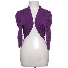 Aniston, Bolero, Größe: 44, Lila, Elasthan/Viskose, Einfarbig, Rippenstrick #Phr