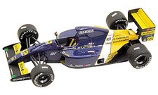 Tameo - Tmk154 Minardi M-192b Lamborghini- 1992 - White Metal Car Kit - Scale 1