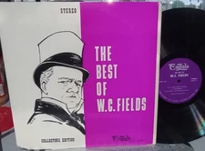 COMEDY LP, THE BEST OF,	EMP-101, W. C. FIELDS,  VG+, SPIN CLEANED, Z