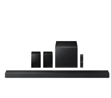 SAMSUNG Q-SERIES 5.1.2 CH SOUNDBAR WITH SUBWOOFER REAR SPEAKERS - TITAN BLACK