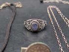 🔥 VINTAGE STERLING SILVER 925 TAXCO NATIVE AMERICAN JEWELRY LOT OPAL DESIGNER — photo 5