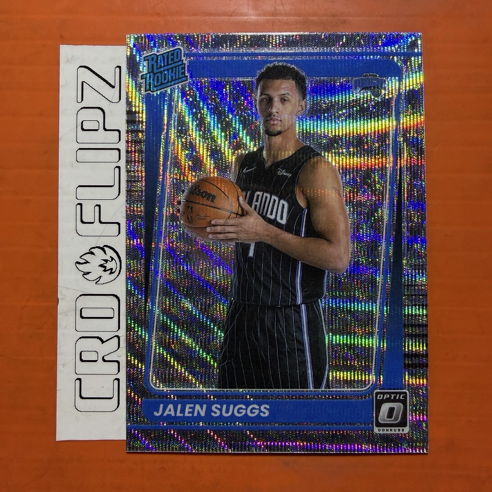 9913F 2021-22 Donruss Optic #179 Jalen Suggs Fanatics Box Set SILVER WAVE