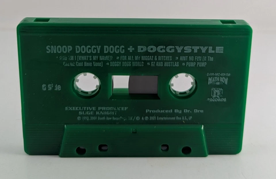 Snoop Doggy Dogg Doggystyle Chronic Green Cassette 2021 Death Row DRR-MC-63409 Foto 4 de 4