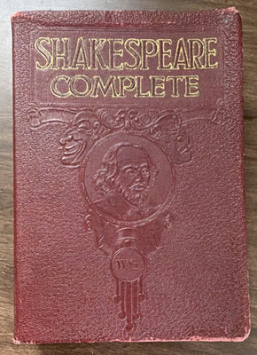 William Shakespeare   Complete Works Illustrated Inscribed HC 1926