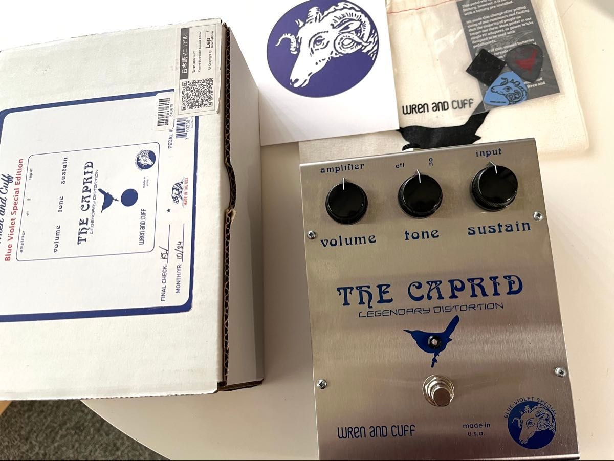 Wren and Cuff THE CAPRID Blue Violet Special Edition peno.326 | eBay
