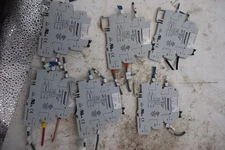6x KLEMSAN KPR-SCE-24VAC/DC-1C Klemsan interface relay w/ HF41F/24-ZT