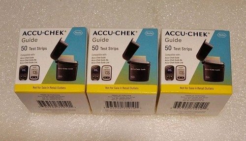 Accu Chek Guide 150 Teststreifen Menge 3 Schachteln Ablaufdatum 2026-08-11 Neu