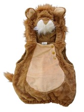 Plush Lion Costume Baby Bubble Size 12-18 Months Cosplay Cub Brown Tan Halloween