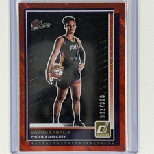 Satou Sabally 2025 Panini Donruss WNBA #55 Red Lava /399 Phoenix Mercury