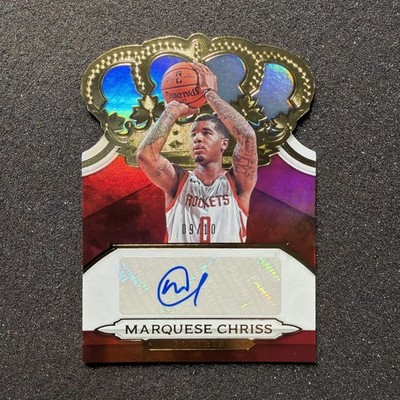 2018-19 Crown Royale MARQUESE CHRISS #CA-MQC Houston Rockets AUTO /99 - NBA