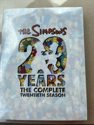#ad The Simpsons: the Complete Twentieth Season DVD 2008 $25.00