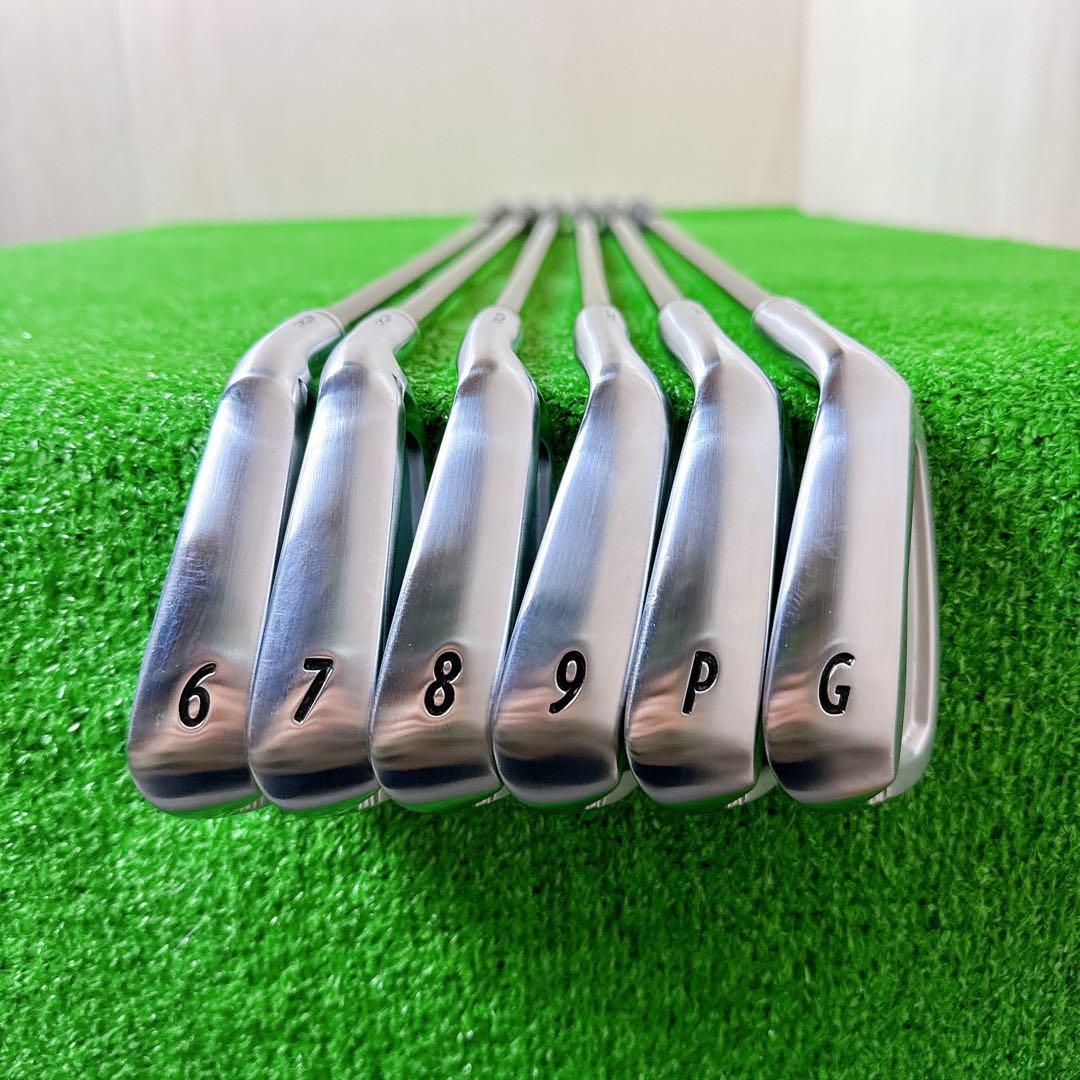 【極美品】 三浦技研 CB-302 RAUNE i75 S 6〜9.P.G 6本 Miura Giken CB-302 Iron Set 6-9+Pw+Gw RAUNE i75 Flex-S 6pcs