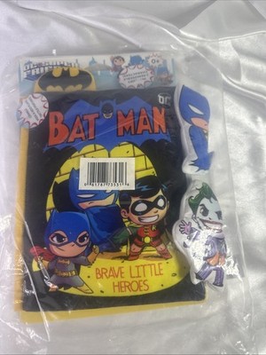 My First Comic Soft Book -  DC Comics the Batman Brave Little Heros Baby Crinkle
