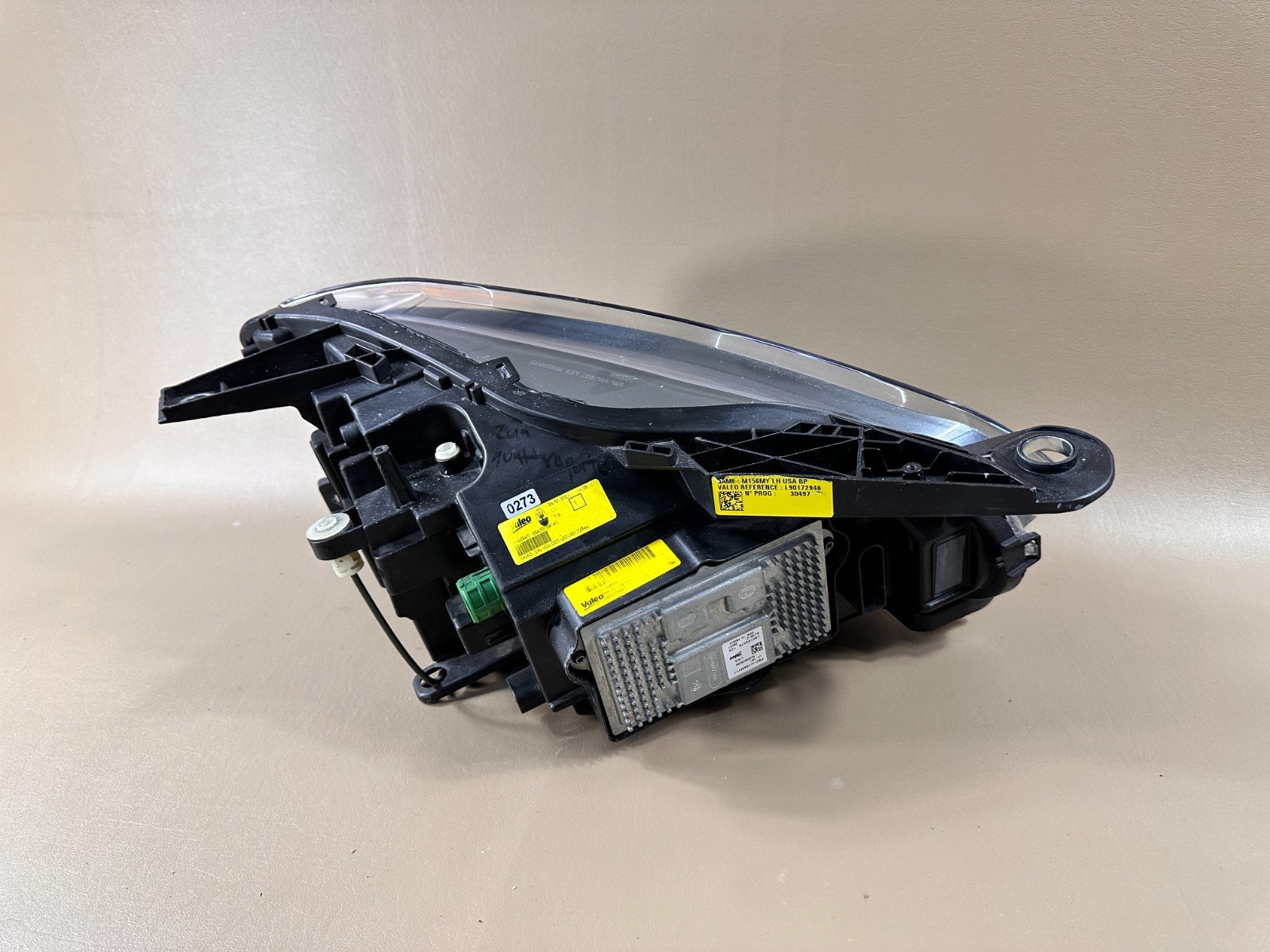 2018-2024 Maserati Quattroporte M156 Left LED Black Headlight OEM 18 19 20 21